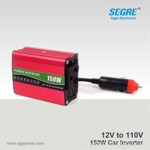 Cheap hot 150W dc 12v to ac 110v car power inverter